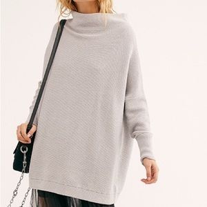 Free People Ottoman Tunic Ice Grey XS